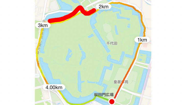皇居 のコースをご紹介します View Running Team Hp